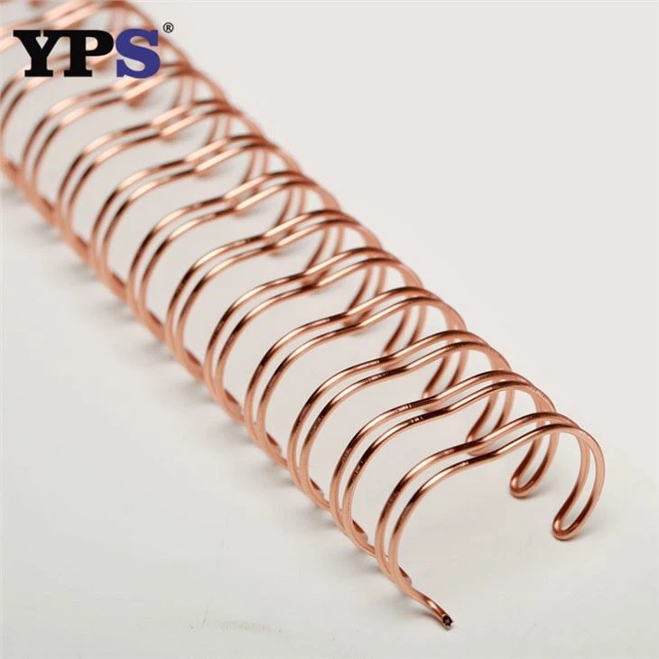 Rose Gold Spiral Binding Wire O